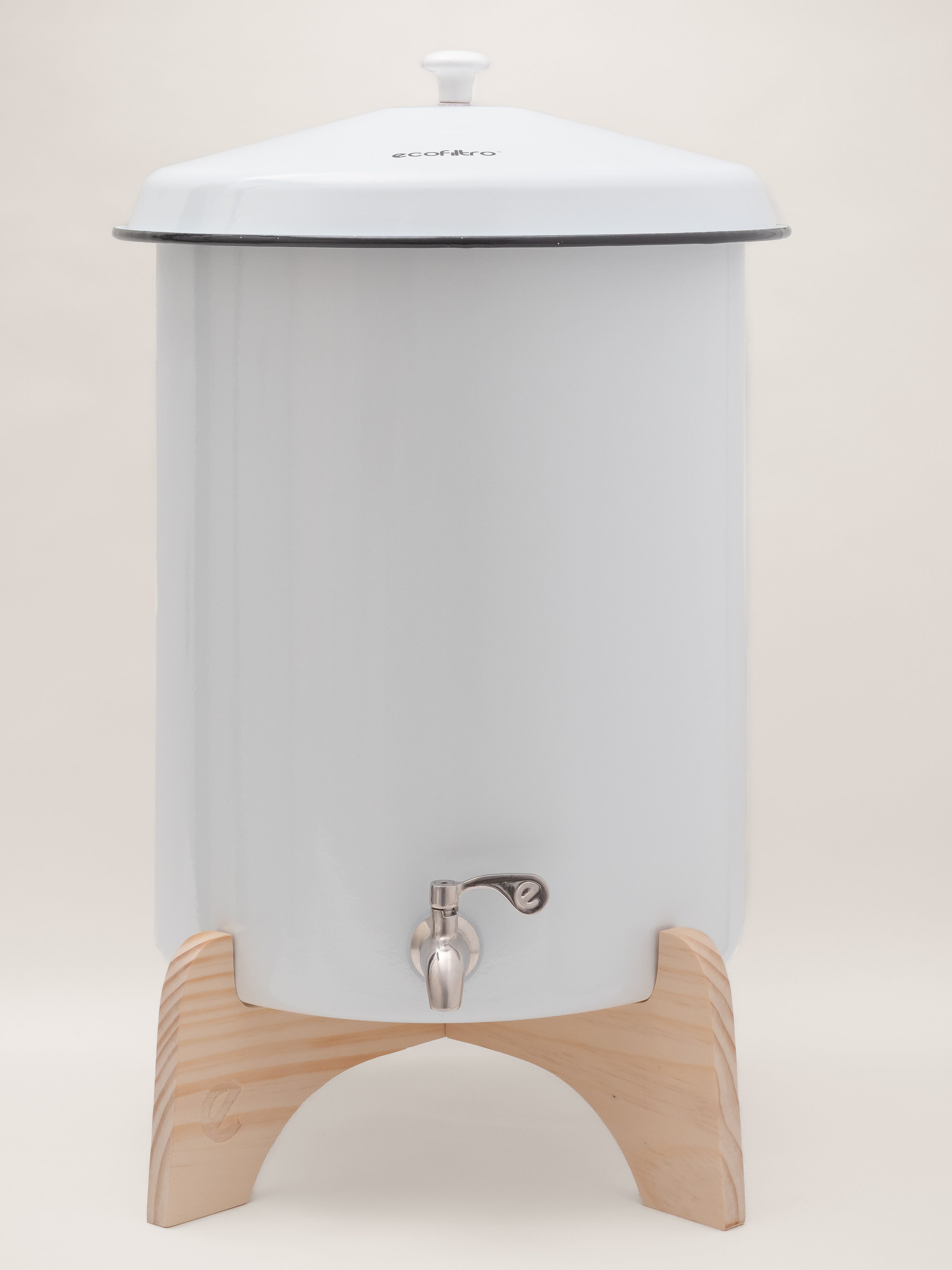 Ecofiltro 20L Soporte de madera