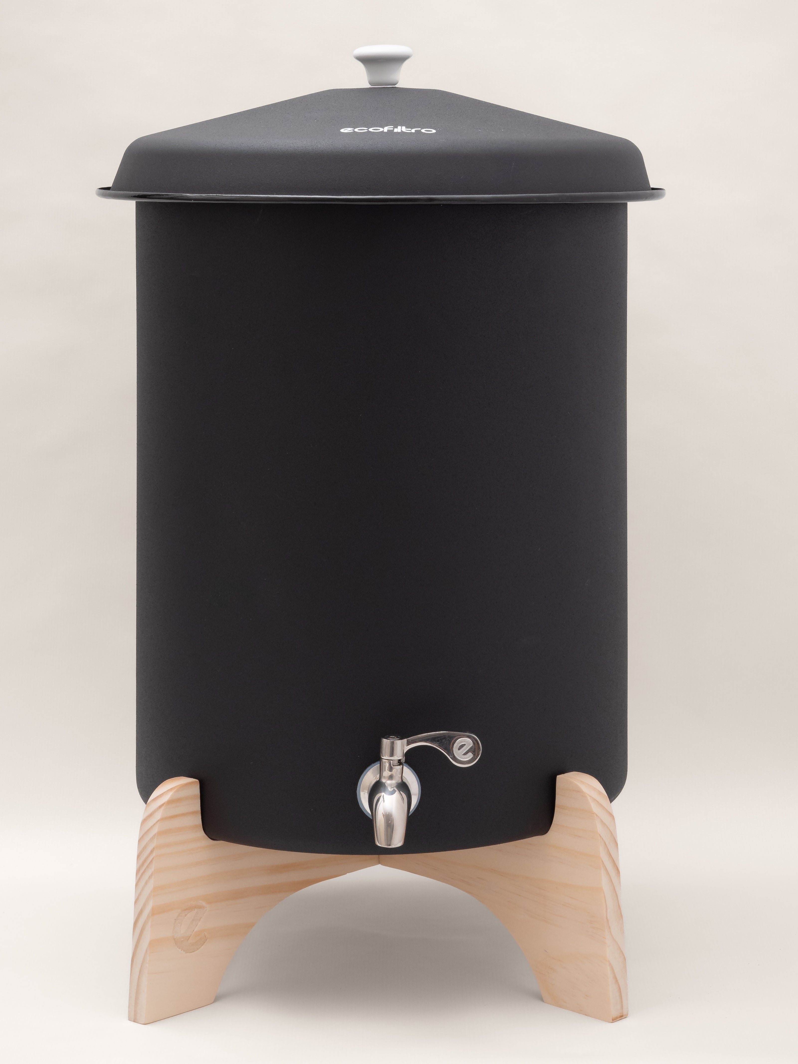 Ecofiltro 20L Soporte de madera