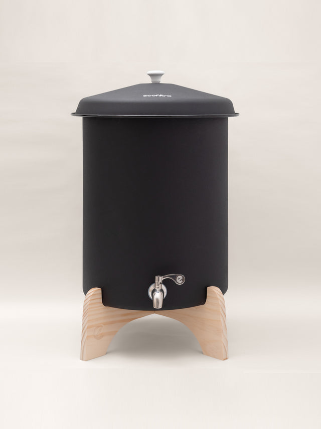 Ecofiltro 20L Soporte de madera