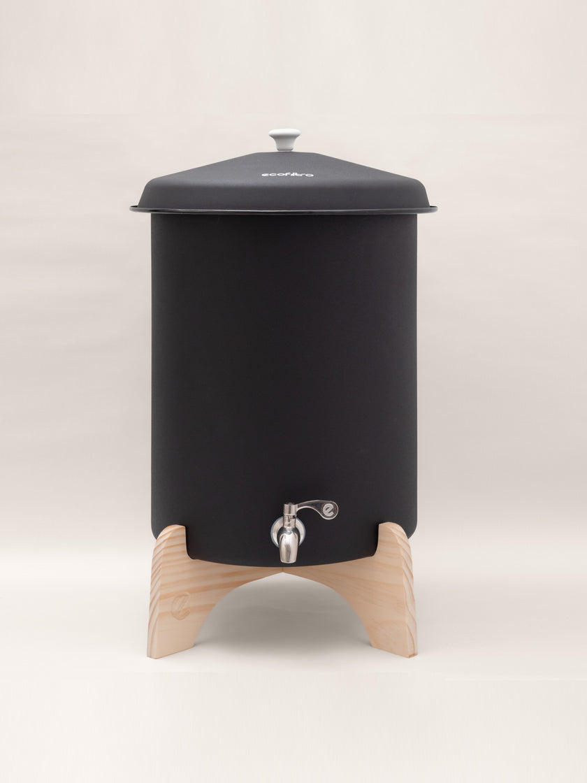 Ecofiltro 20L Soporte de madera
