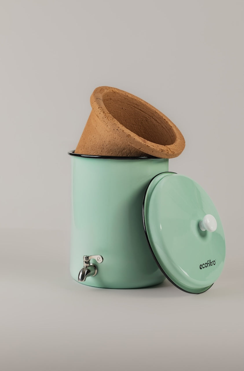 Ecofiltro Filtro de Agua 5L - Verde Menta