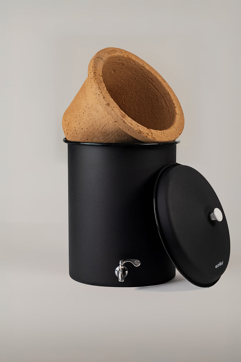 Filtro de agua Ecofiltro 20L - Negro mate